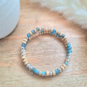 Bracelet apatite Azura