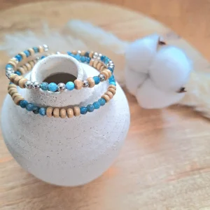 Bracelet apatite Azura