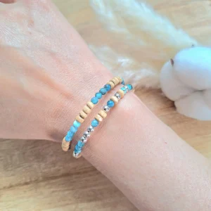 Bracelet apatite Azura