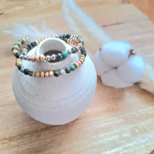 Bracelet turquoise d&rsquo;Afrique Talis
